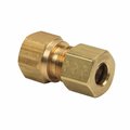 Thrifco Plumbing #66-C 1/4 Inch x 1/8 Inch Lead-Free Brass Compression FIP Adapt 4401074